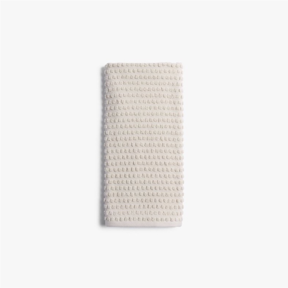 PARACHUTE NWT terry dot hand towel -parchment